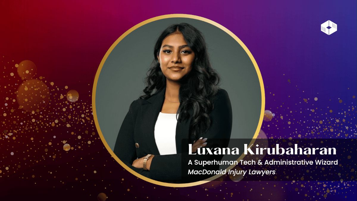 Photo of Luxana Kirubaharan Administrative Professional at MacDonald Injury Law